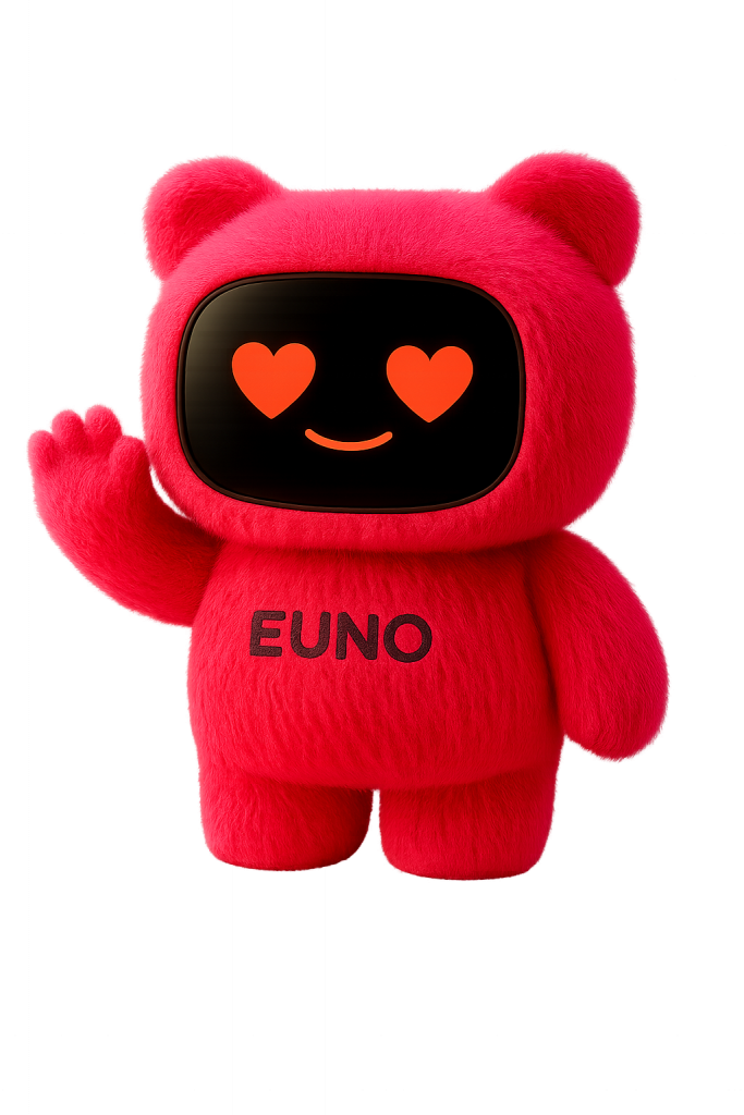 A bientôt avec Euno, bonne réception de votre message!